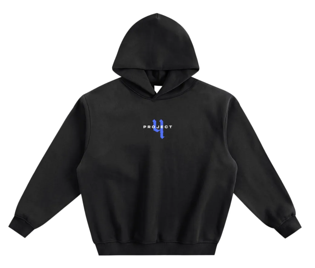 PROJECT4 Blue Designer Variant pocketless Hoodie