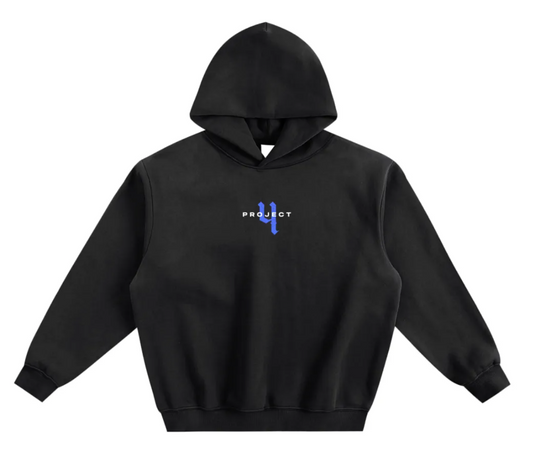 PROJECT4 Blue Designer Variant pocketless Hoodie