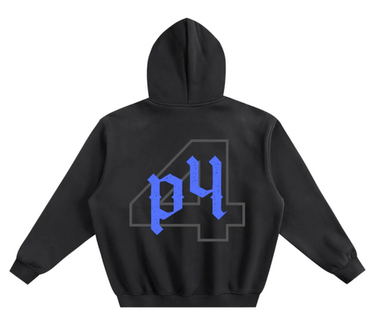 PROJECT4 Blue Designer Variant pocketless Hoodie
